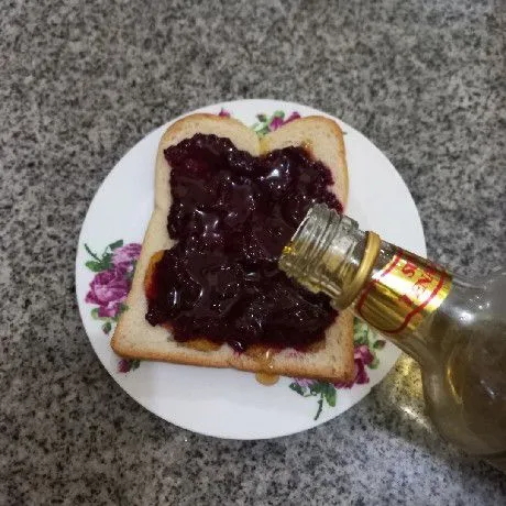 Step 4 Rot Isi Selai Buah Naga Madu