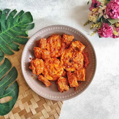 Telur Ceplok Tempe Bumbu Bali