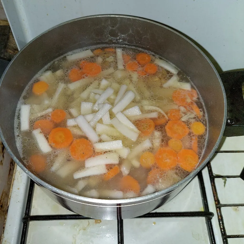 Step 7 Sup Ayam Jahe