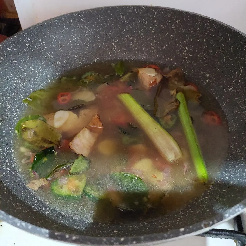 Step 2 Asem-Asem Ikan Tenggiri