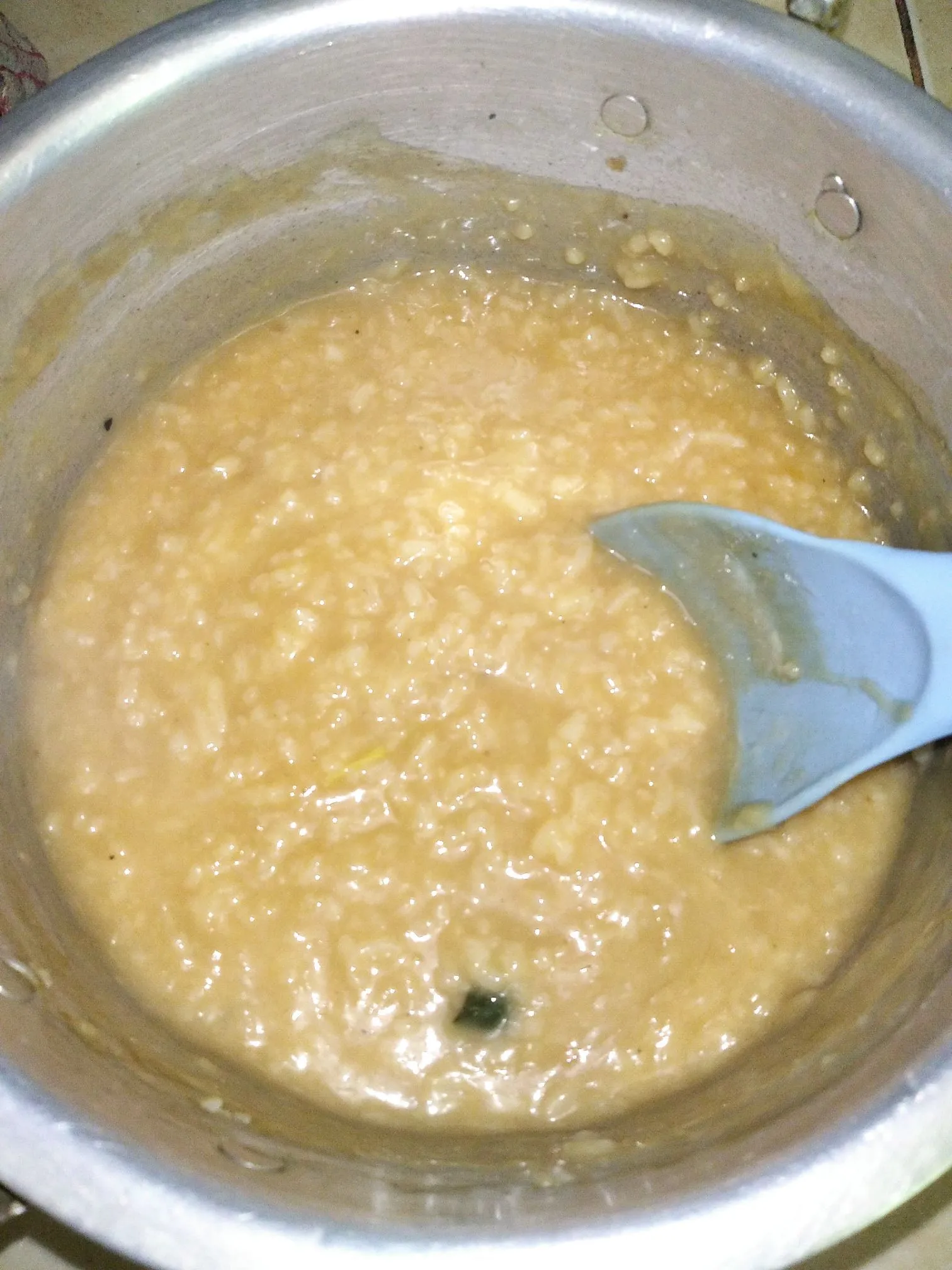 Step 5 Bubur Nasi Merah Putih