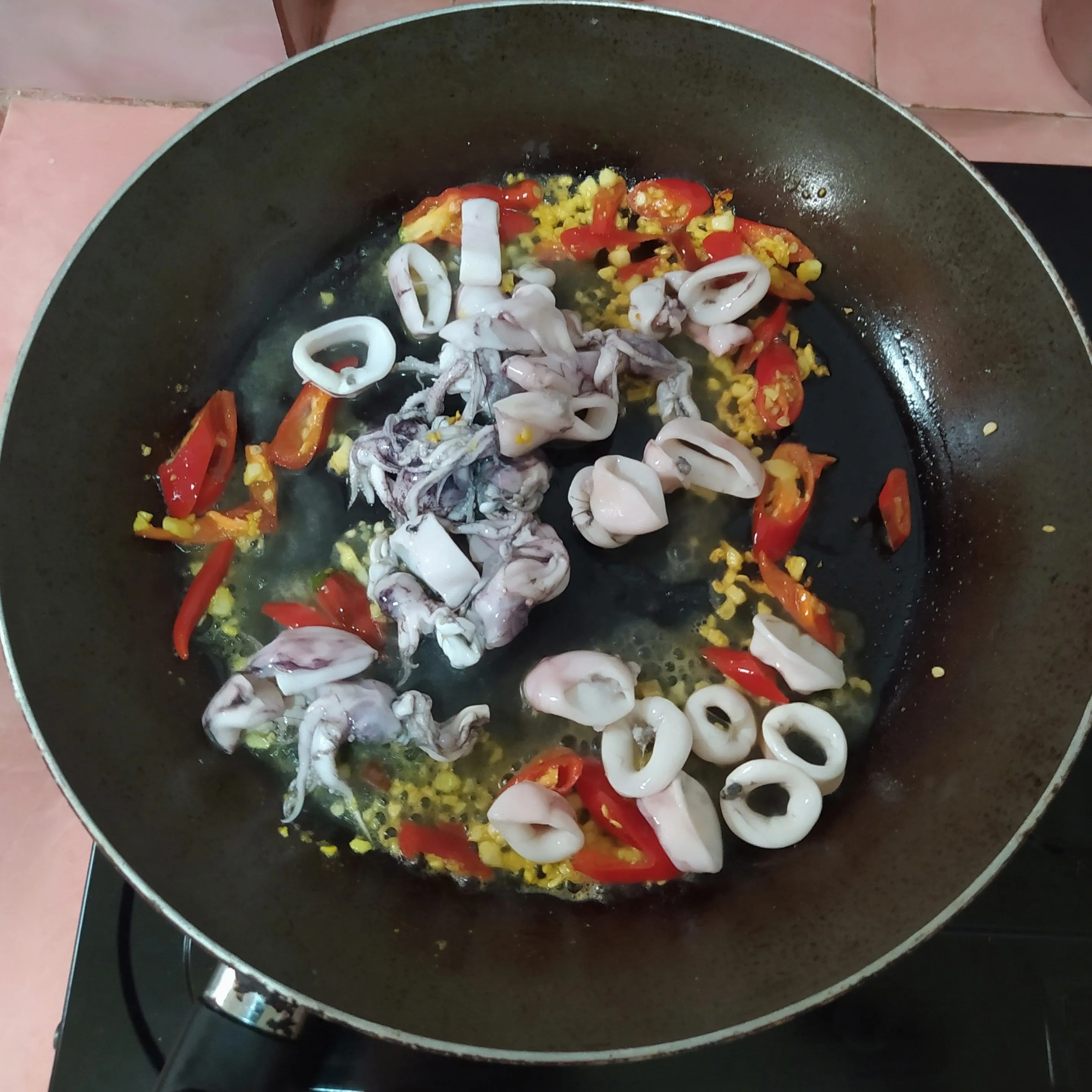 Step 3 Cumi Kecap Pedas