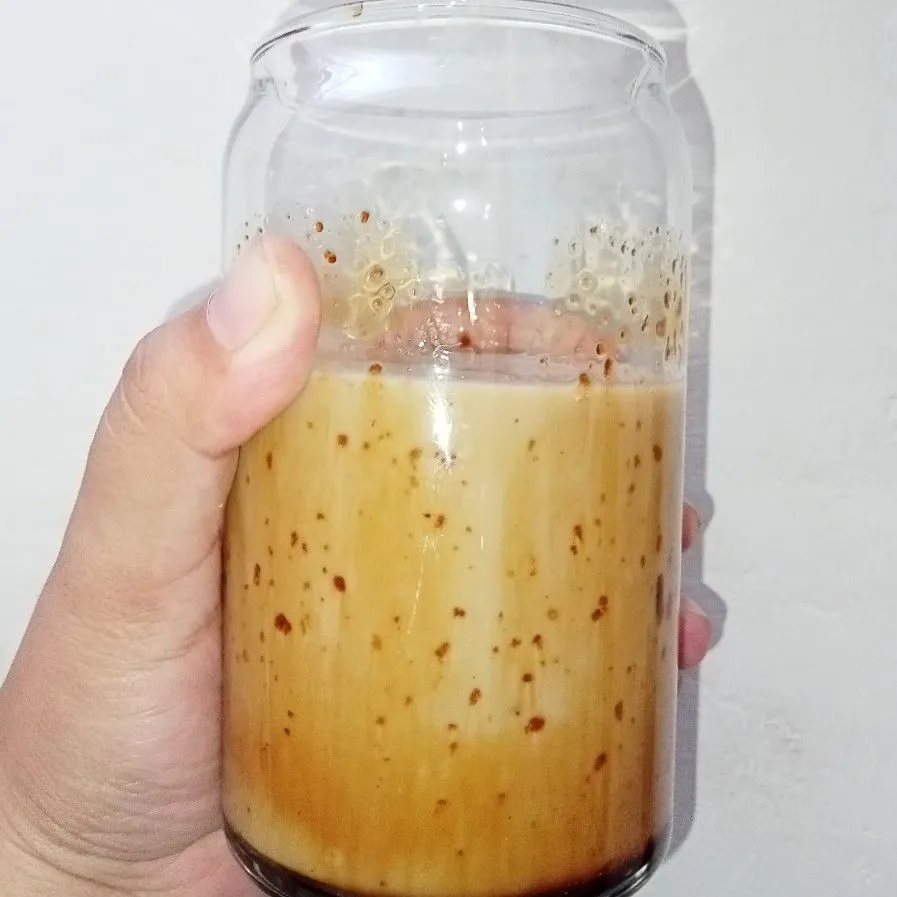 Step 4 Teh Susu Gula Aren