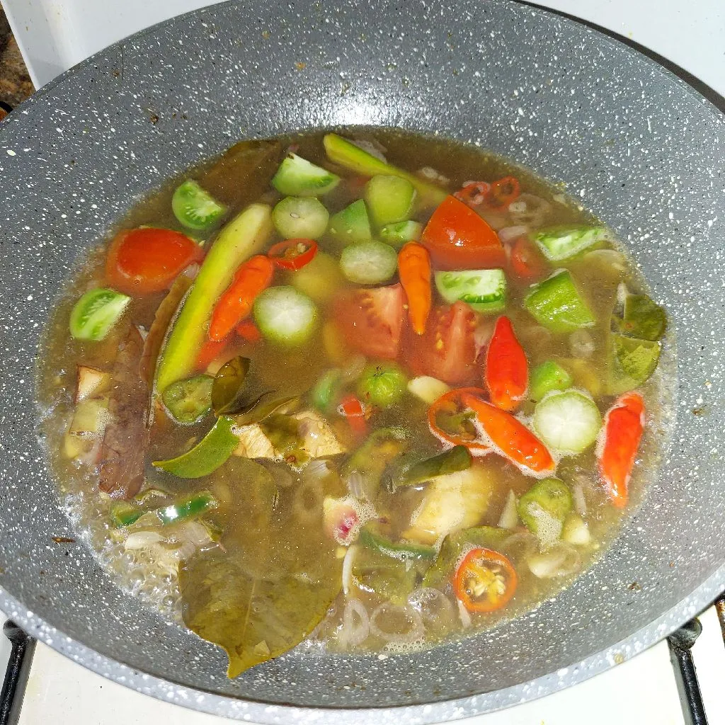 Step 3 Asem-Asem Ikan Tenggiri