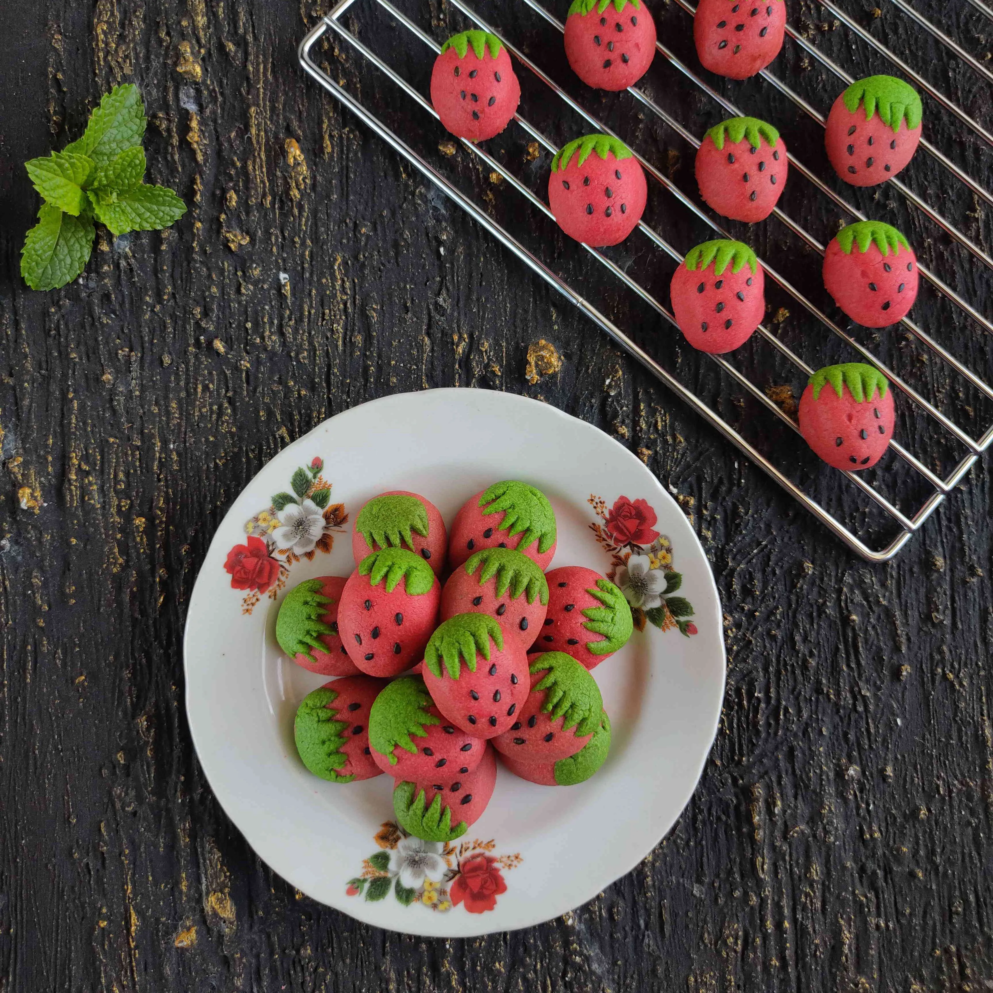 Cookies Karakter Strawberry