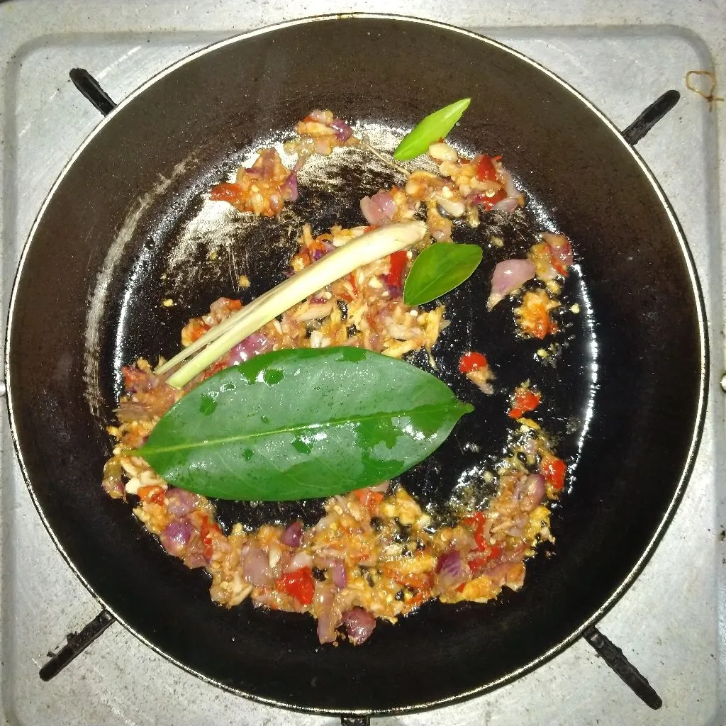 Step 3 Krengsengan Daging Sapi Paru Pedas