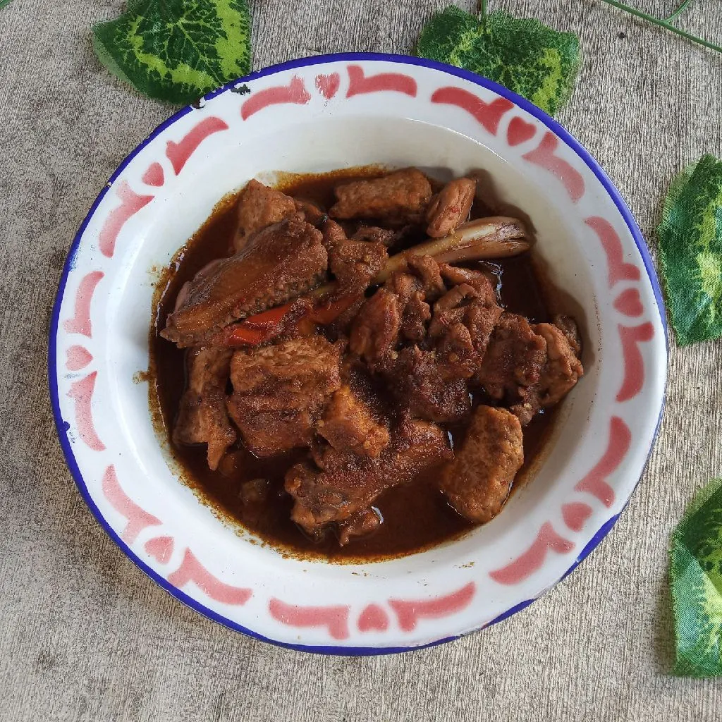 Step 7 Krengsengan Ayam Tahu