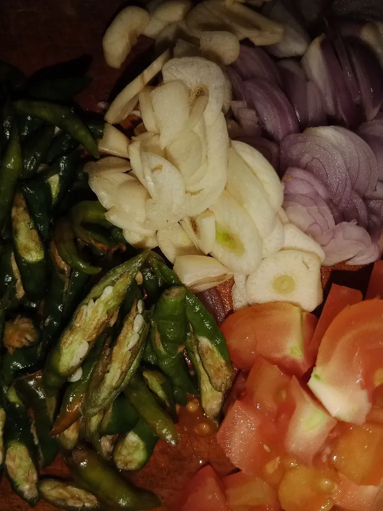 Step 1 Ikan Cabe Ijo