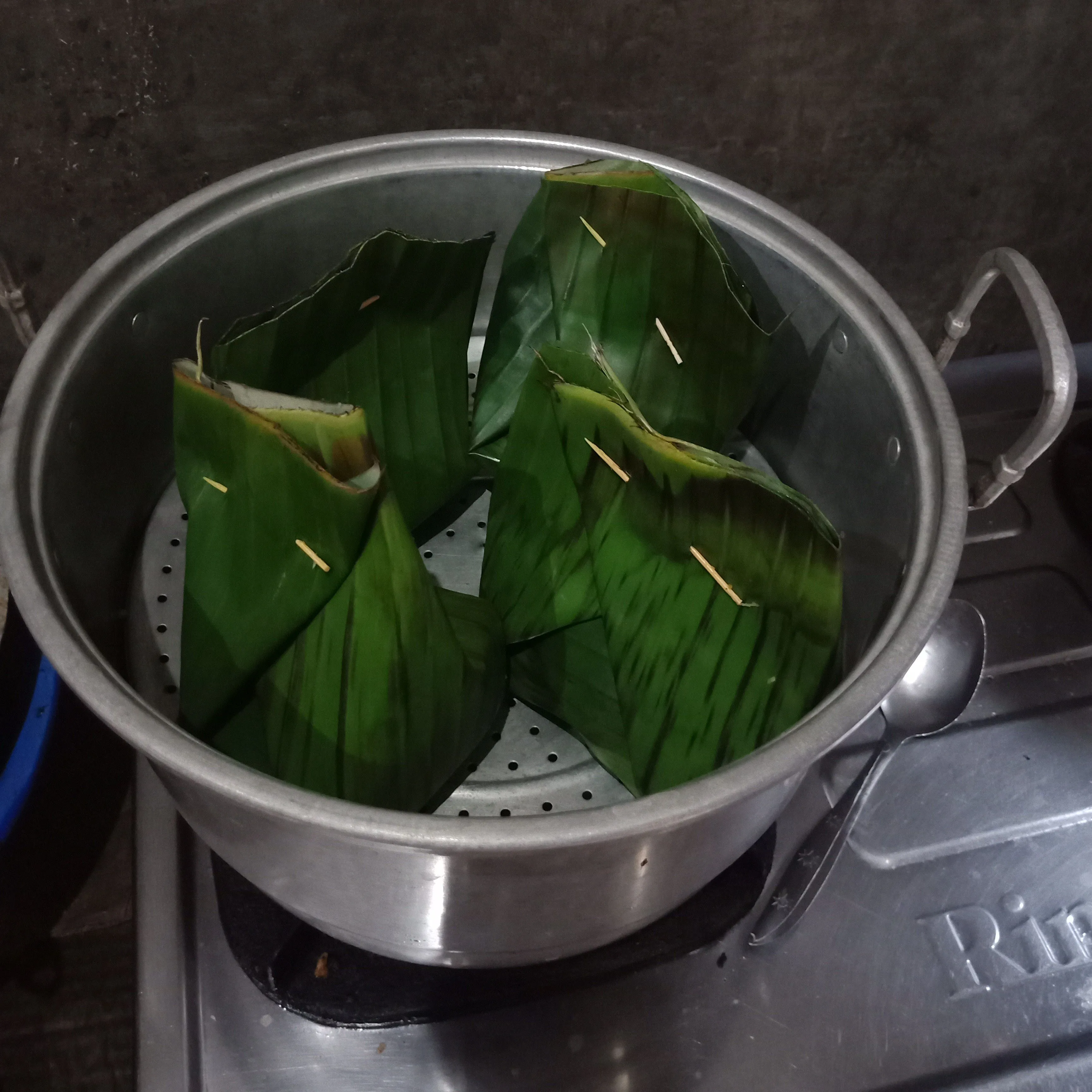 Step 6 Botok ayam