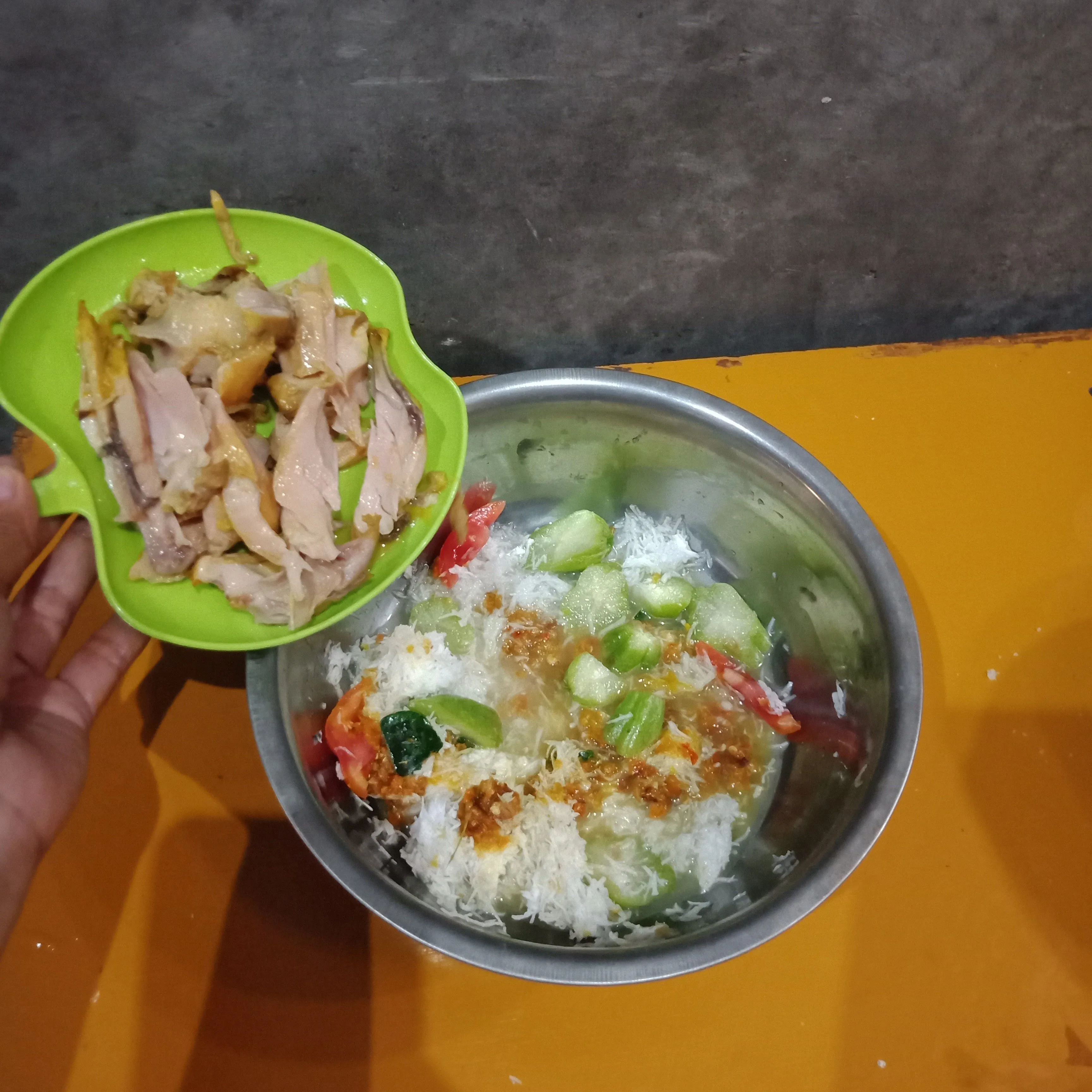 Step 5 Botok ayam