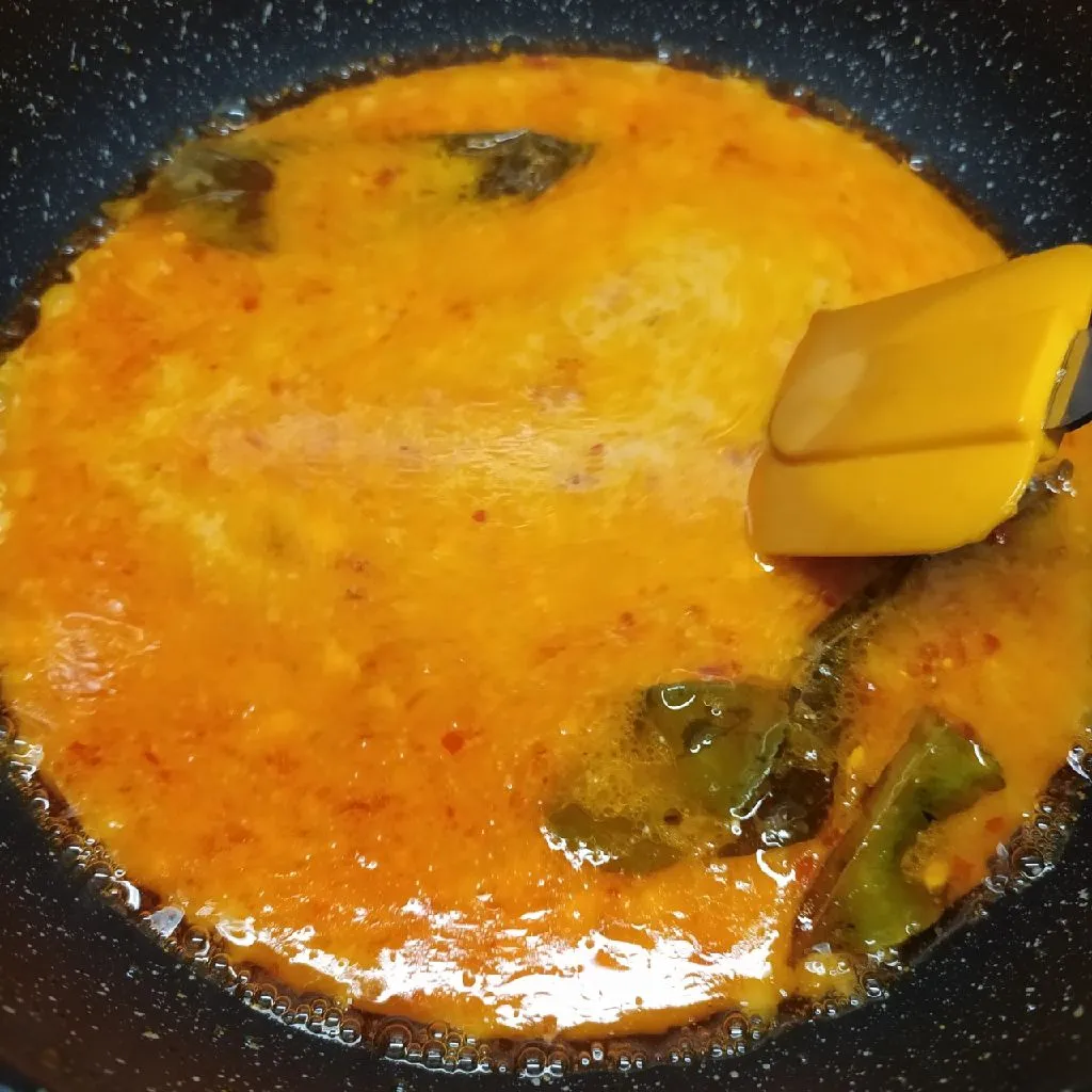 Step 4 Gulai Cumi Isi Tahu