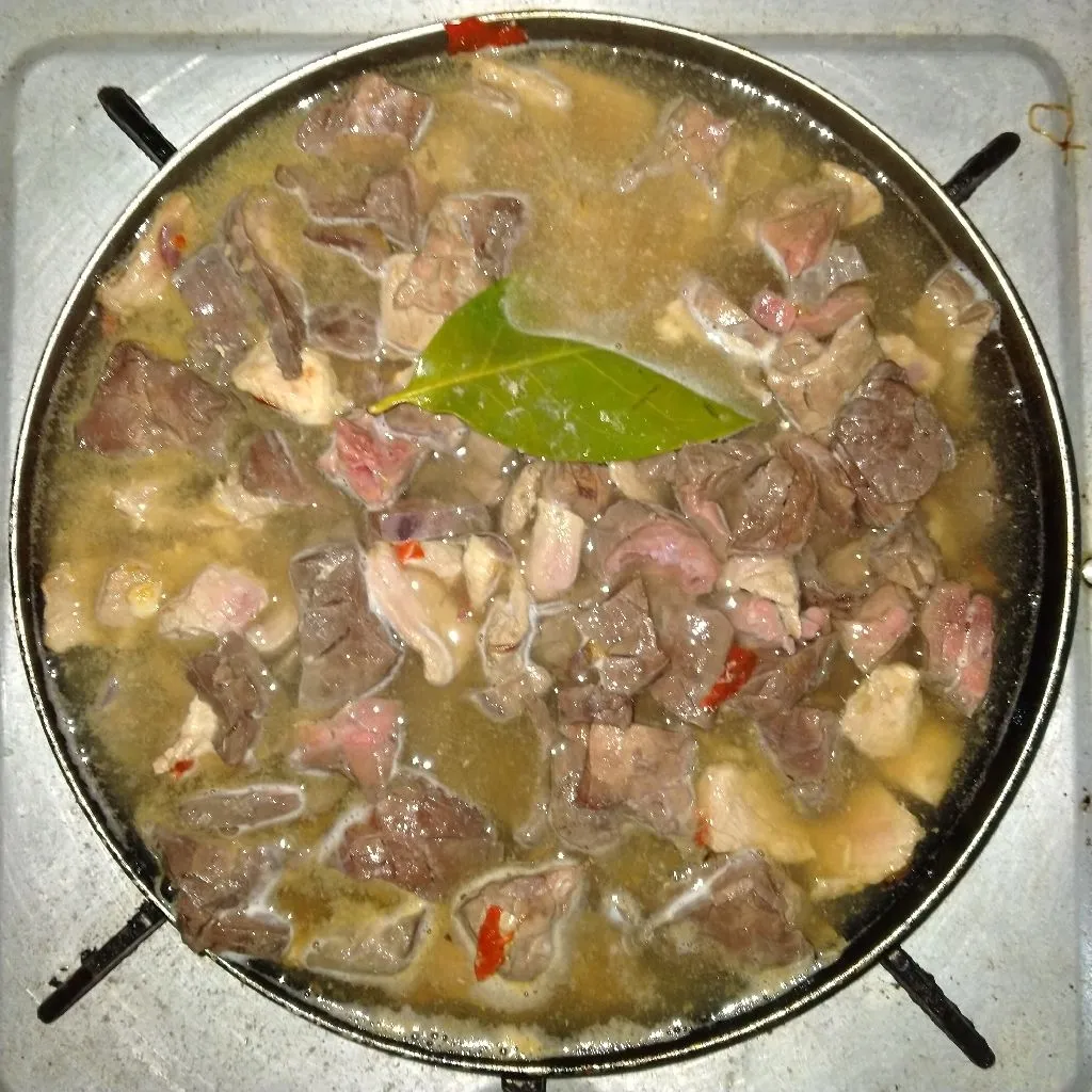 Step 6 Krengsengan Daging Sapi Paru Pedas
