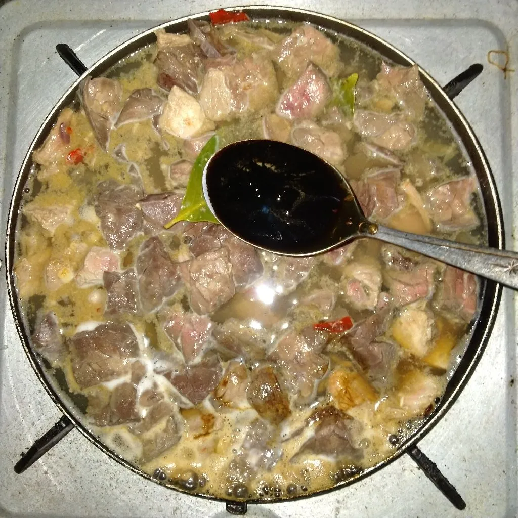 Step 7 Krengsengan Daging Sapi Paru Pedas