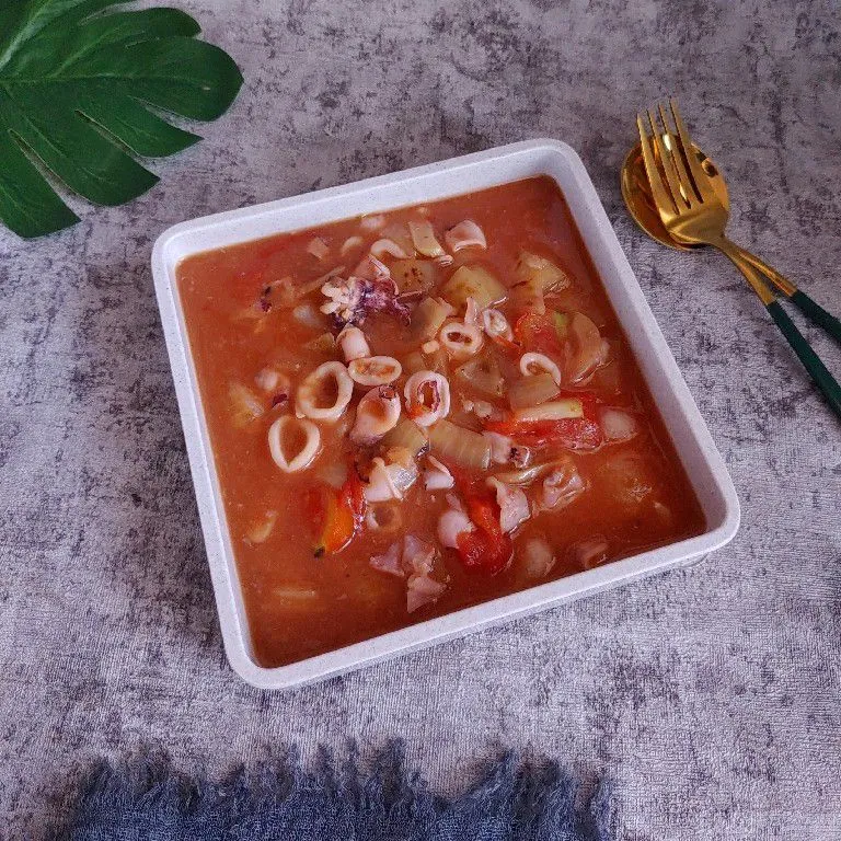 Cumi Bumbu Asam Manis 🐙