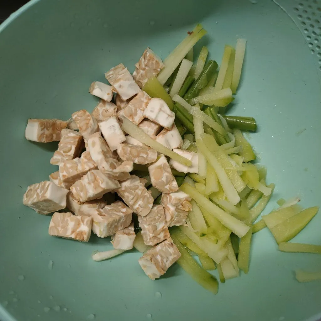Step 1 Sayur Kuning Labu Tempe