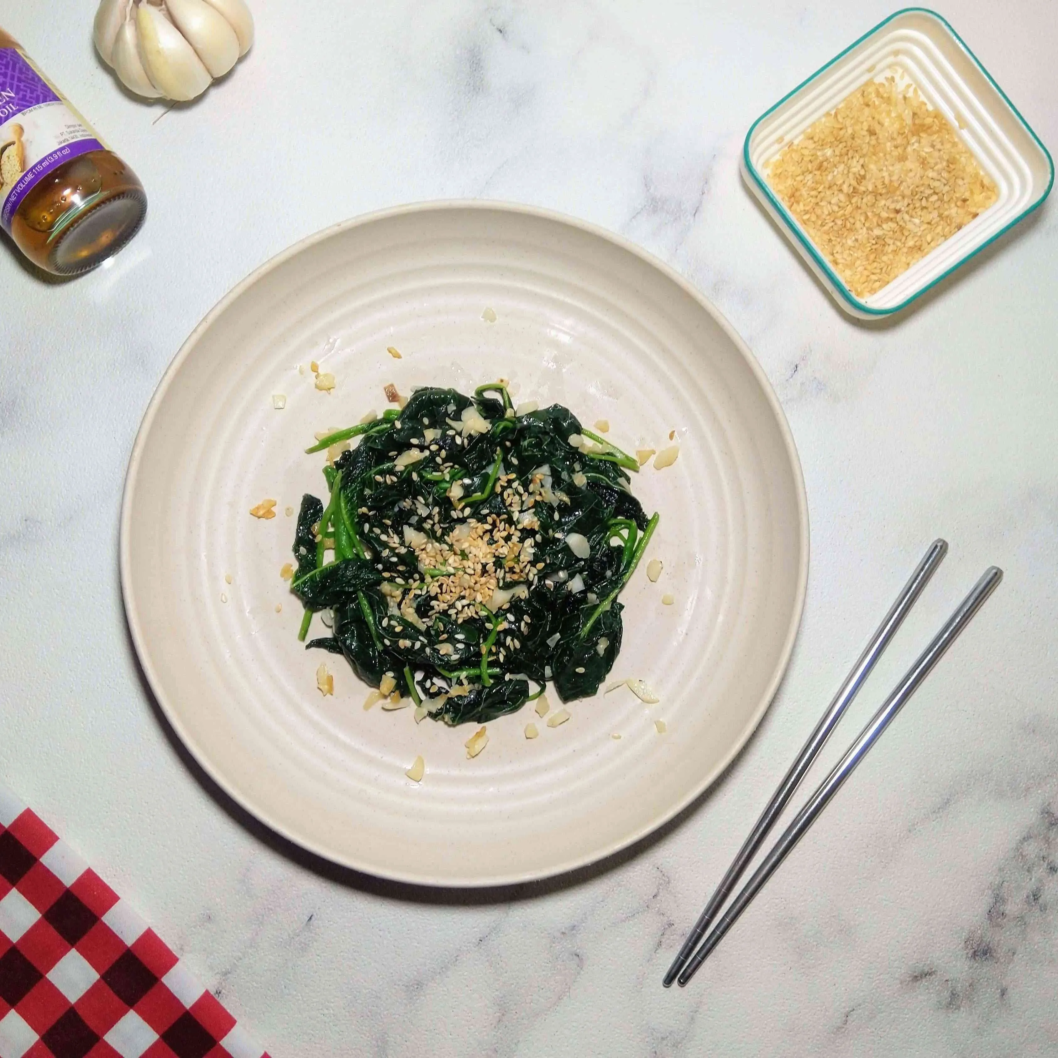 Sigeumchi Namul #MENUTANGGALTUA