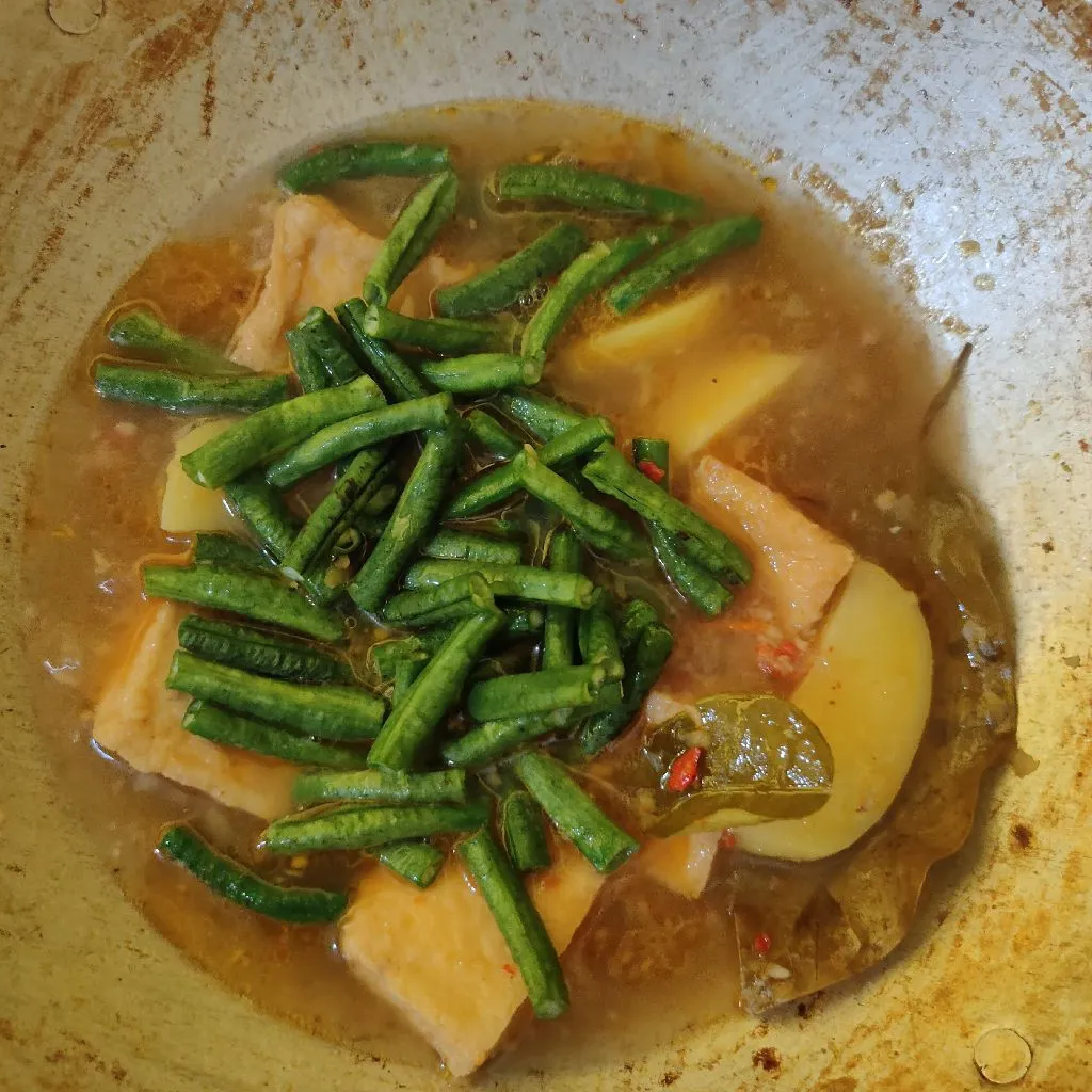 Step 5 Terik Tahu Kentang Kacang Panjang