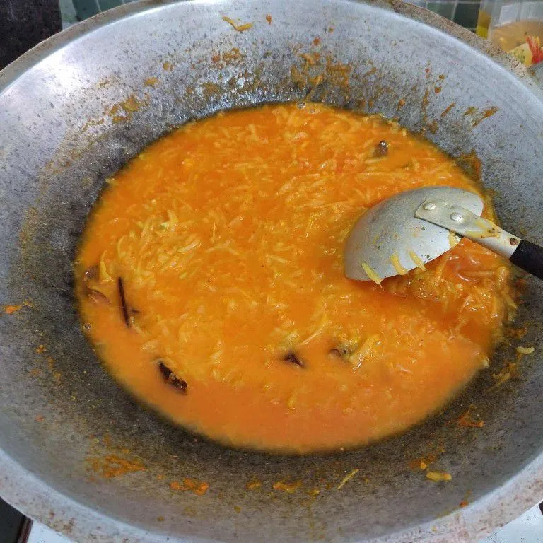 Step 3 Lontong Merah Sayur Labu Siam