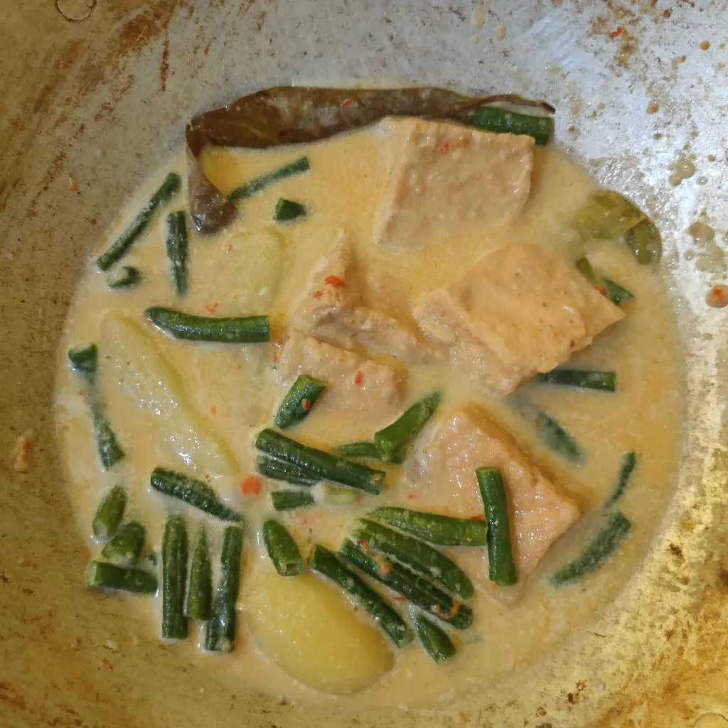 Step 7 Terik Tahu Kentang Kacang Panjang