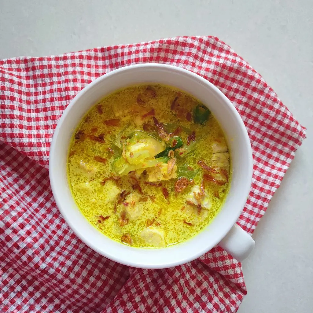 Step 5 Sayur Kuning Labu Tempe