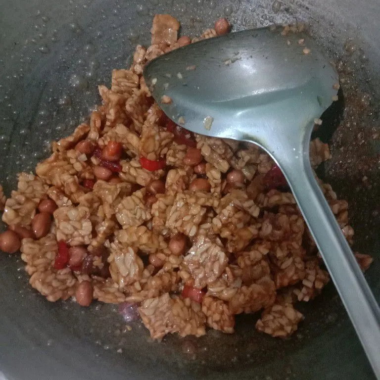 Step 5 Kering Tempe dan Kacang Pedas