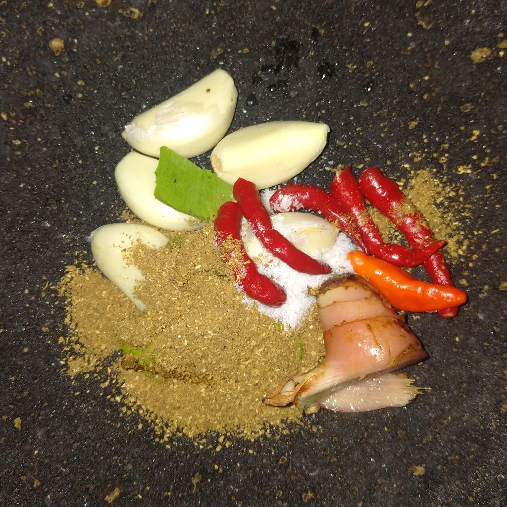 Step 1 Mendol Bumbu Pepek