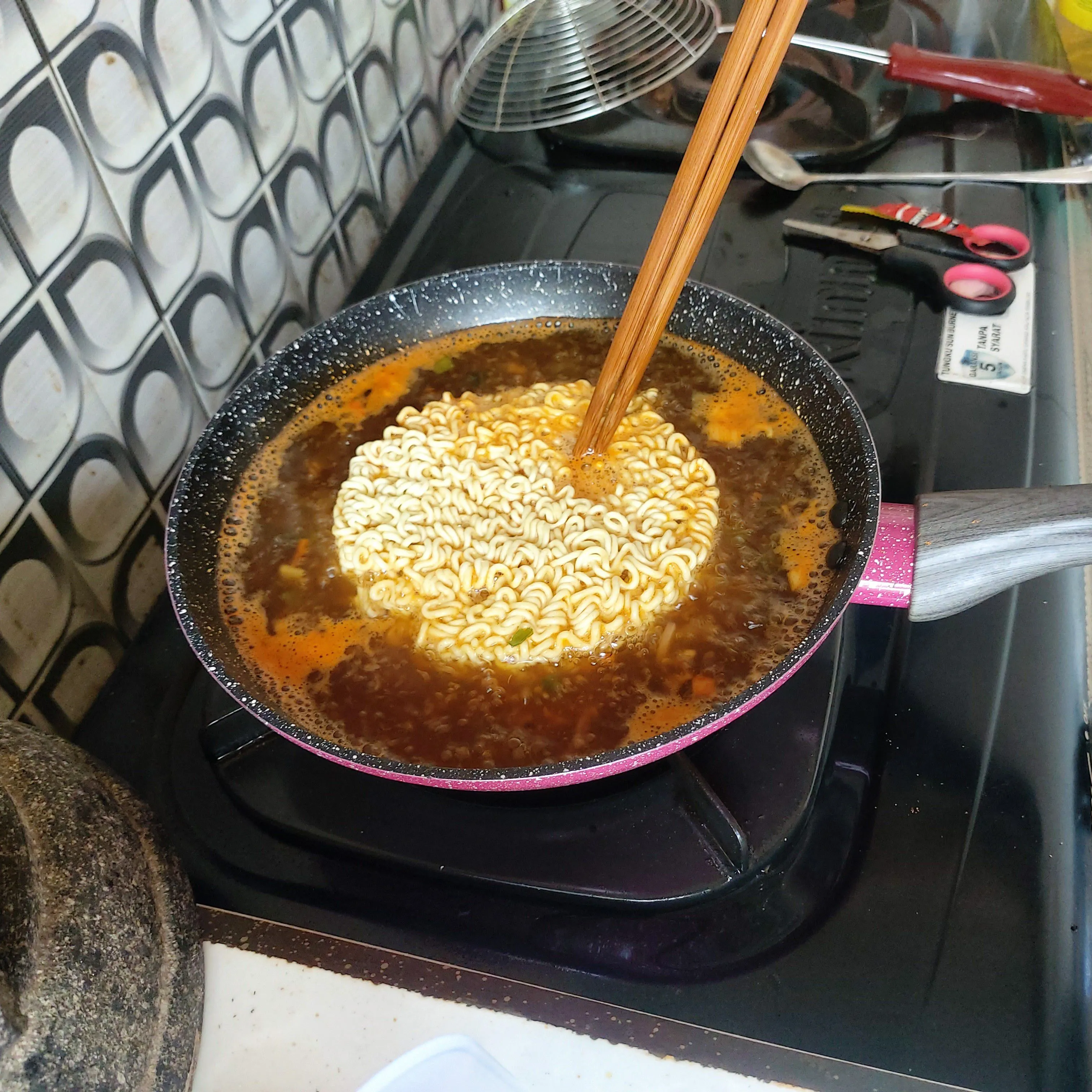 Step 4 Mie Ramen Telur Lezat Sekali
