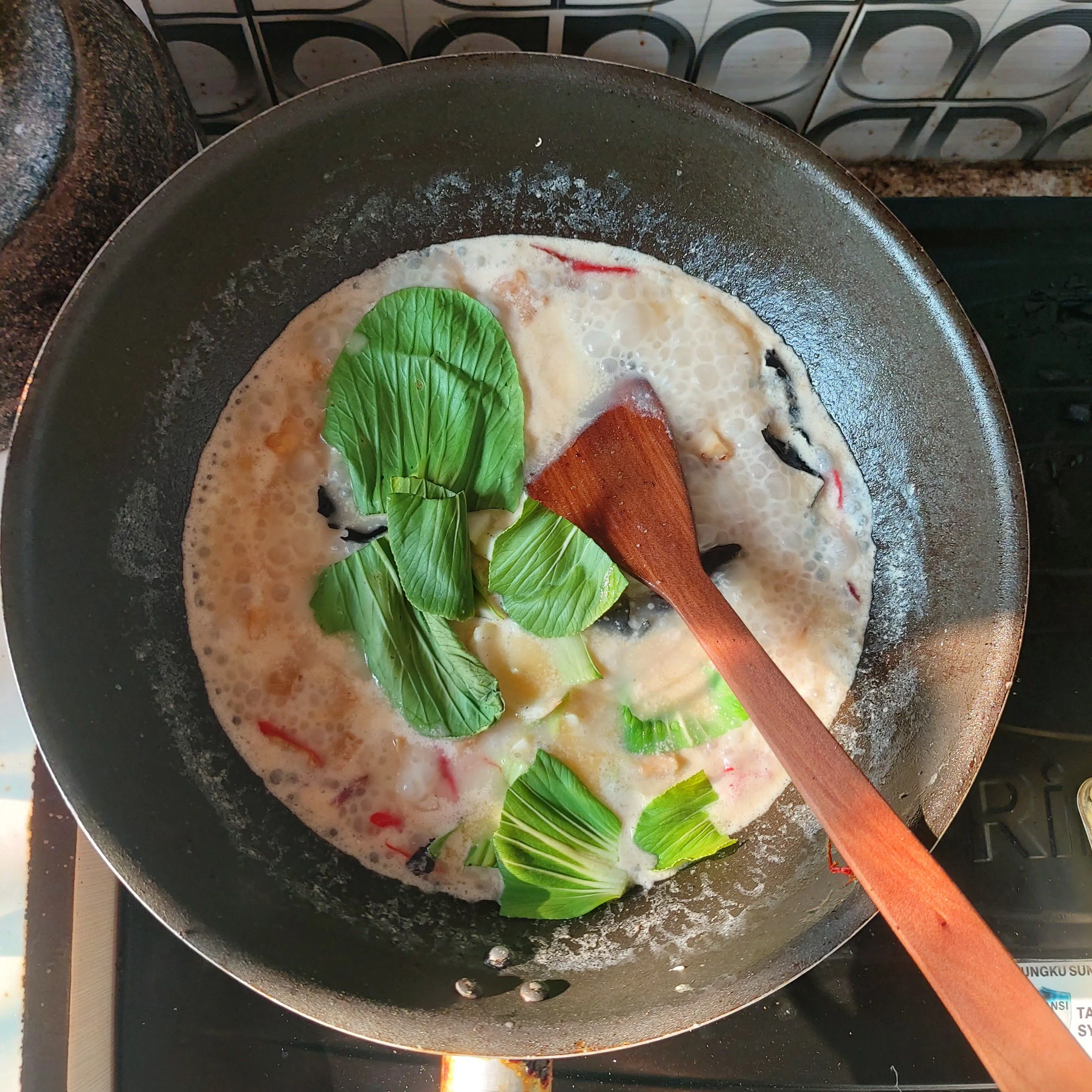 Step 9 Sayur Tempe Pedas