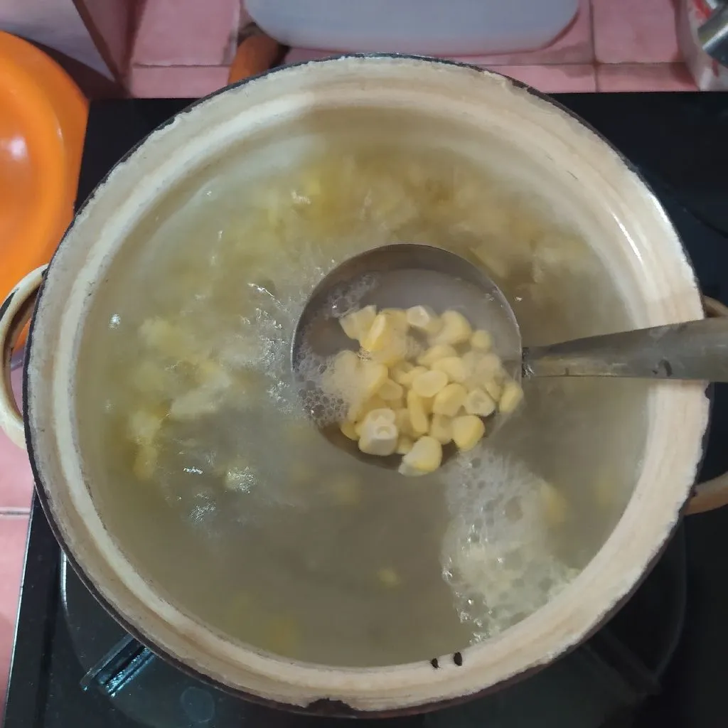 Step 1 Bayam Kelo Kunci