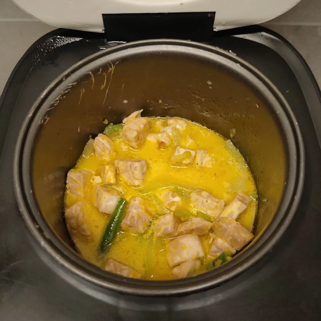 Step 4 Sayur Kuning Labu Tempe