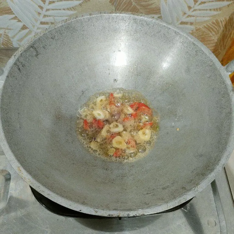 Step 4 Tumis Daging Kulit Semangka