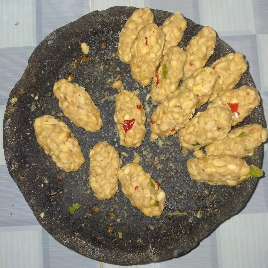 Step 3 Mendol Bumbu Pepek