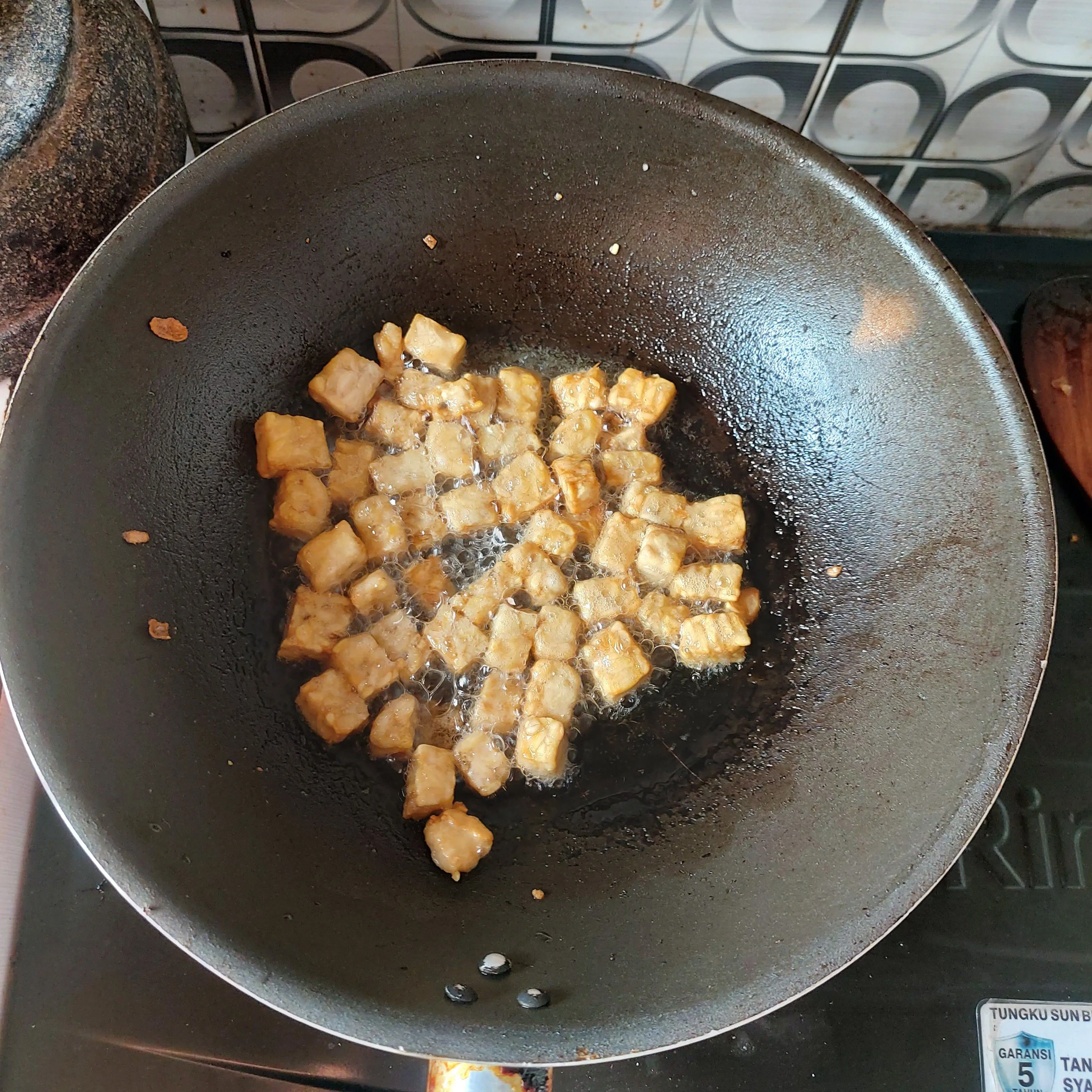 Step 3 Sayur Tempe Pedas