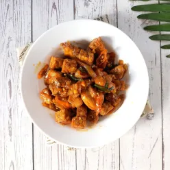 Tempe dan Ayam Pedas Manis #MENUTANGGALTUA