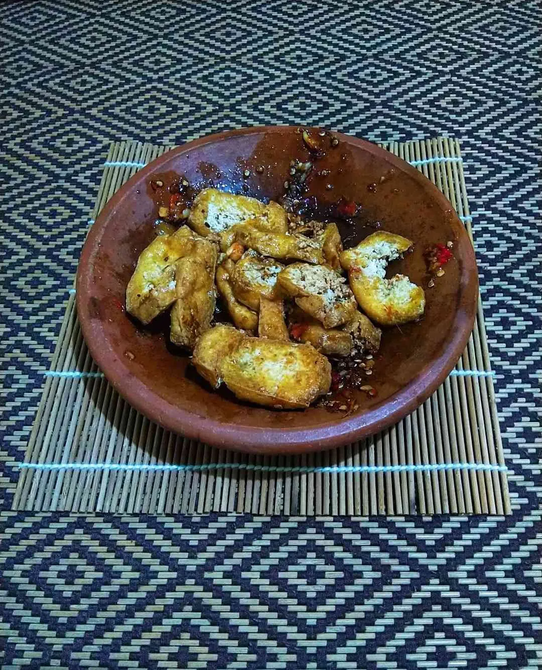 Tahu Penyet Sambal Petis #MENUTANGGALTUA