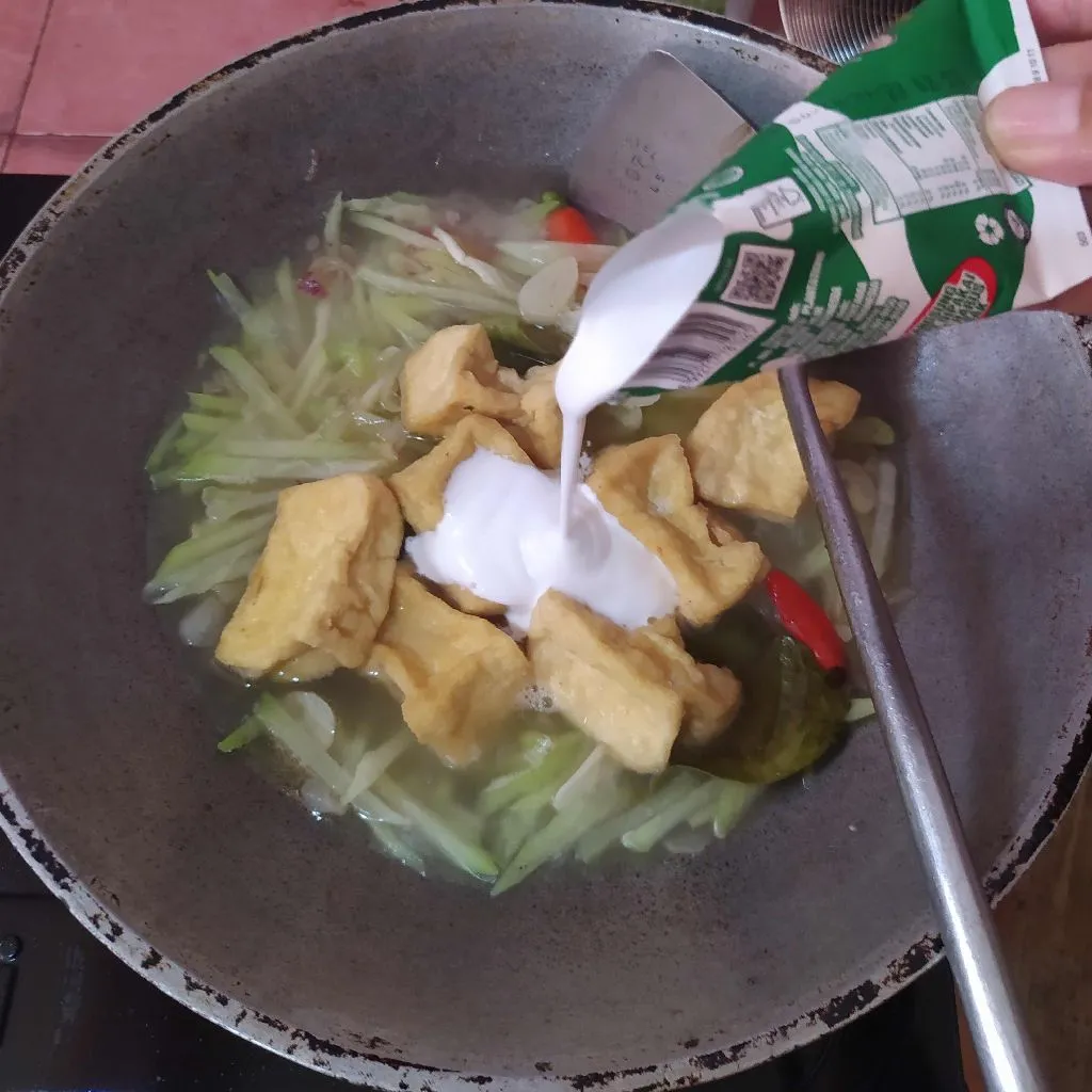 Step 5 Sayur Santan Labu Siam Tahu