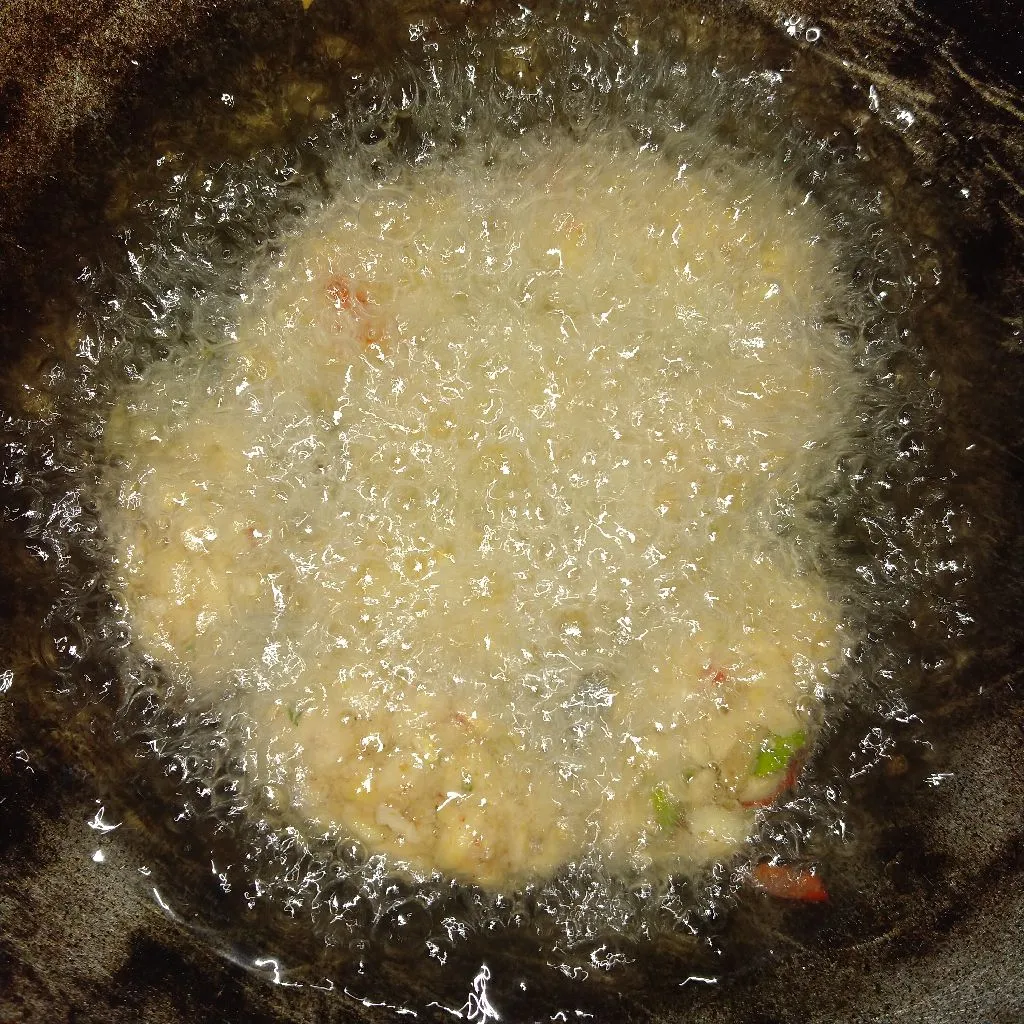Step 4 Mendol Bumbu Pepek
