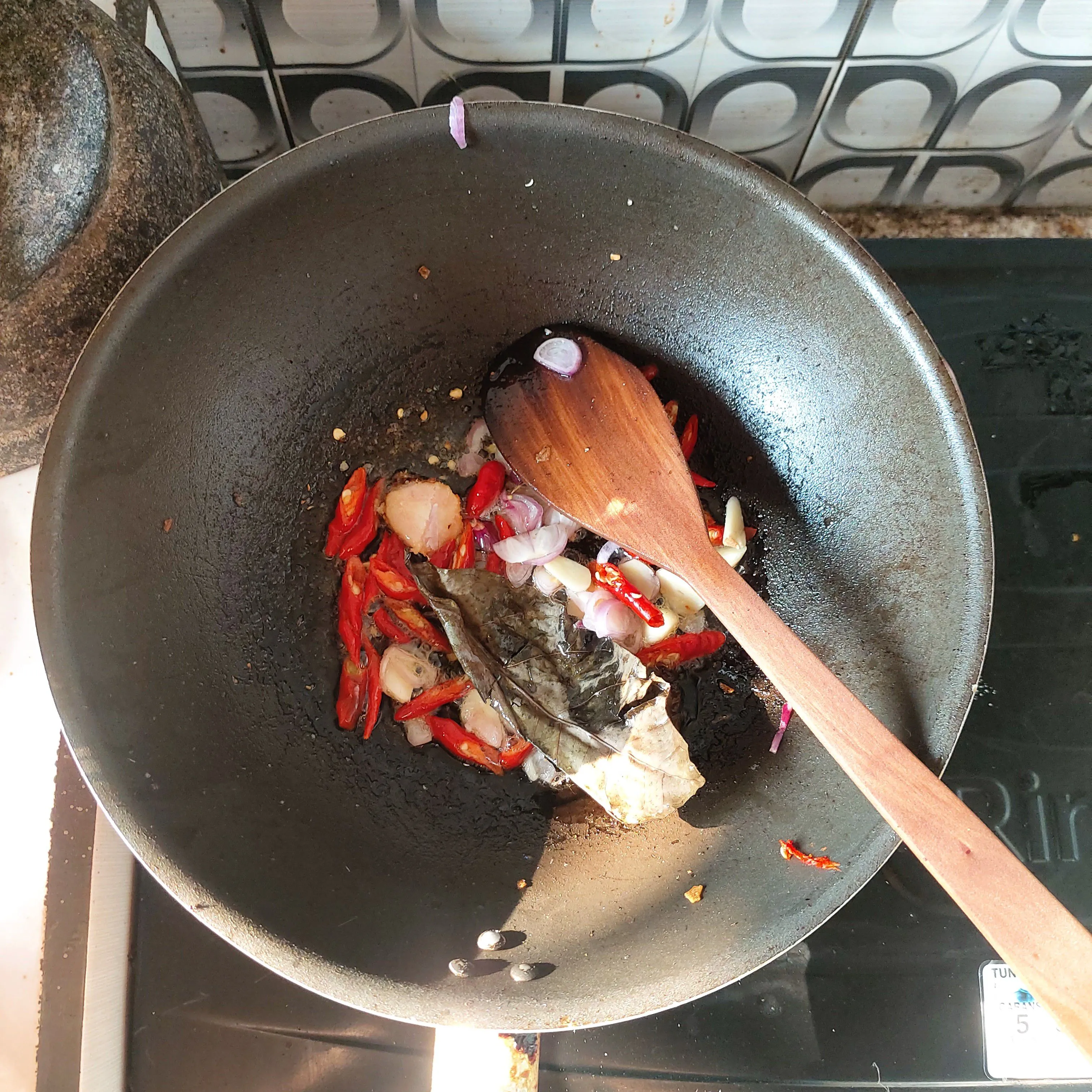 Step 5 Sayur Tempe Pedas