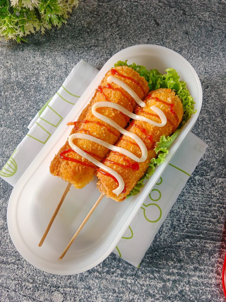 Resep Corndog Roti Tawar #MENUTANGGALTUA Sederhana Rumahan di Yummy App