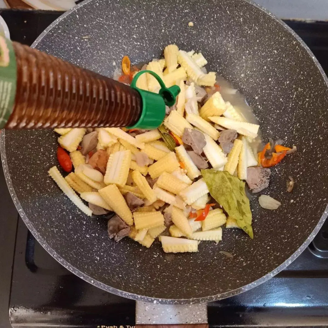 Step 4 Tumis Putren Ati