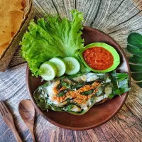 Nasi Bakar Ayam Suwir Kemangi #MENUTANGGALTUA