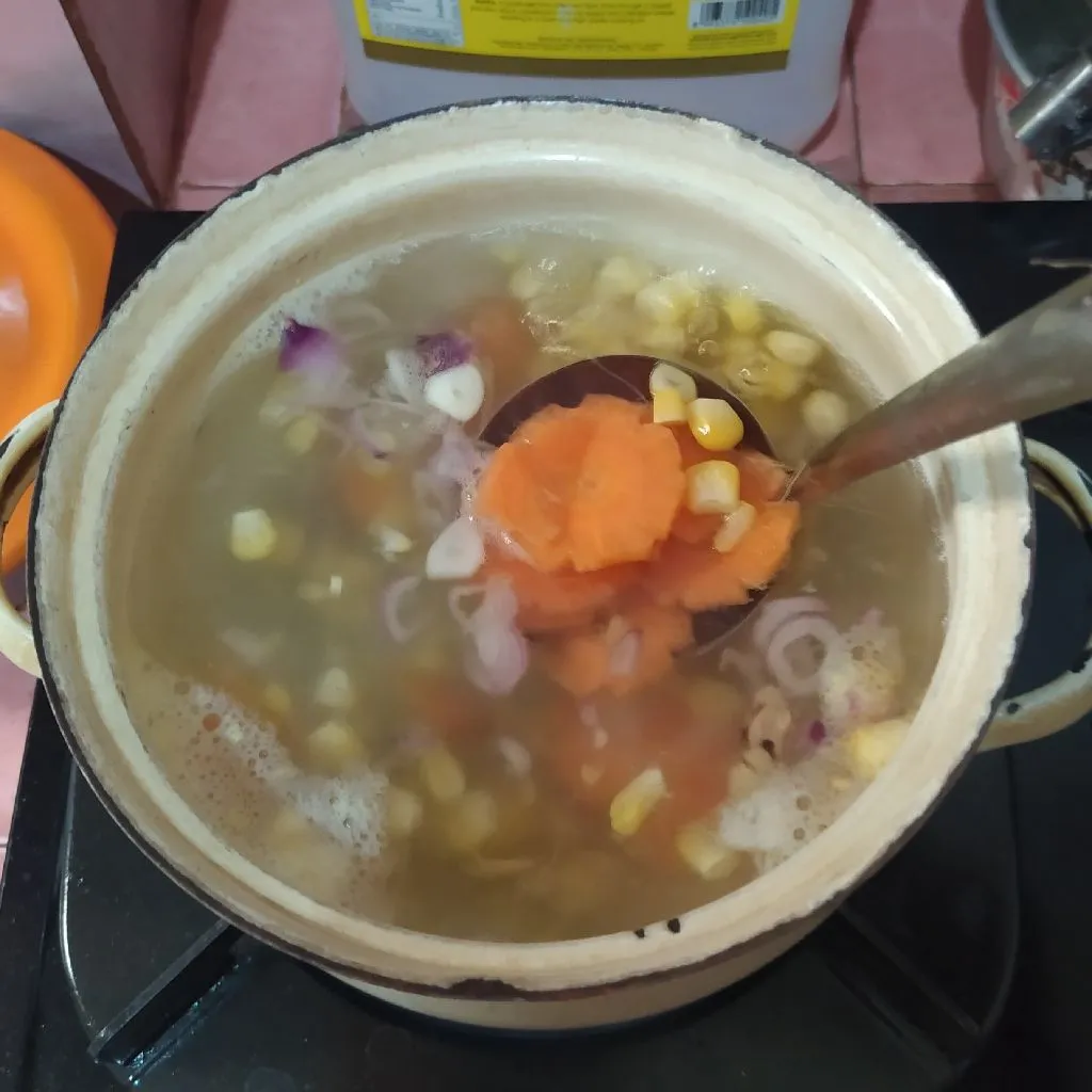 Step 3 Bayam Kelo Kunci