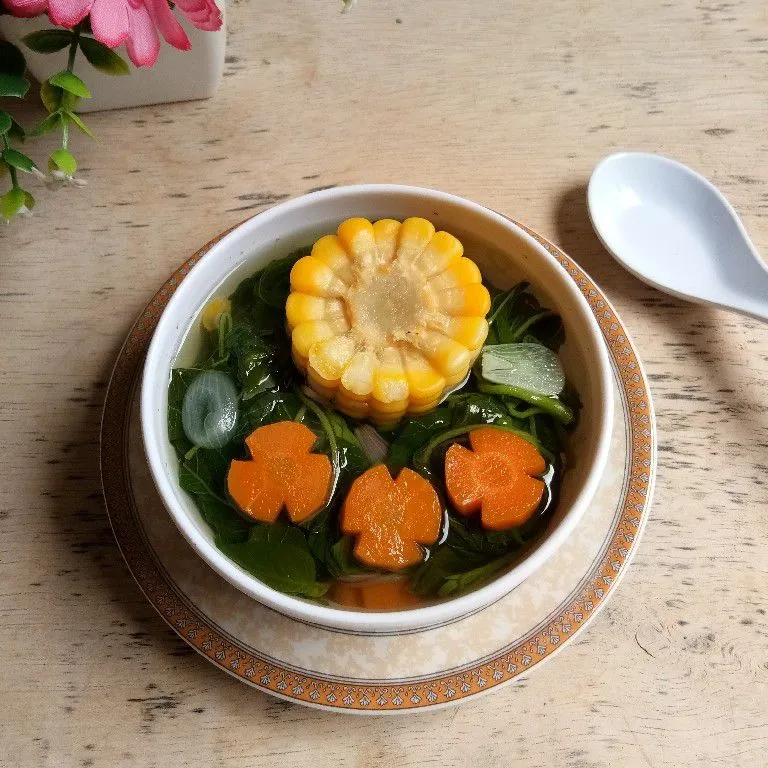 Step 6 Sayur Bening Temu Kunci