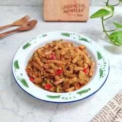 Tumis Pare Tempe Pedas #MENUTANGGALTUA