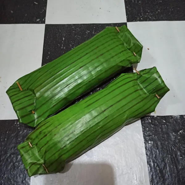 Gulung dan bungkus hingga rapi