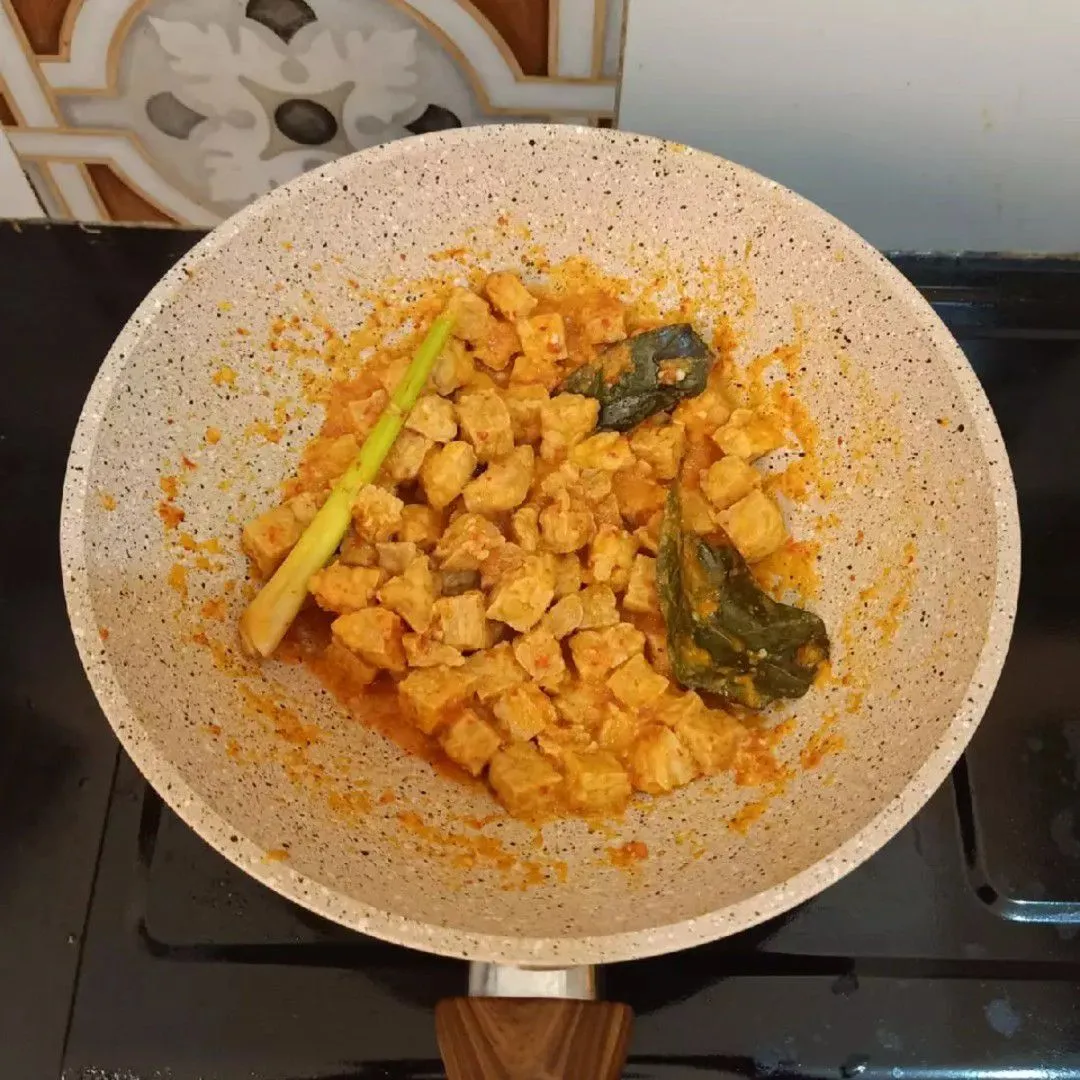 Step 5 Tempe Bumbu Rujak