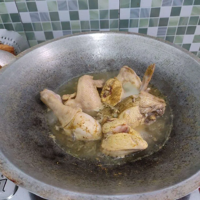 Step 1 Ayam Goreng dan Tahu Balado Ijo