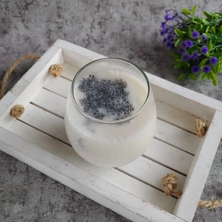 Jus Sirsak Susu Selasih #MENUTANGGALTUA
