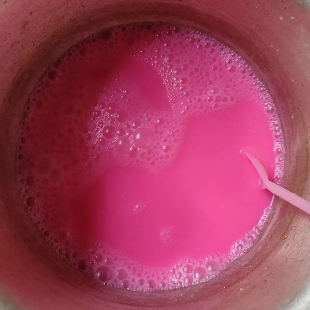 Step 1 Sumsum Manis Kuah Santan