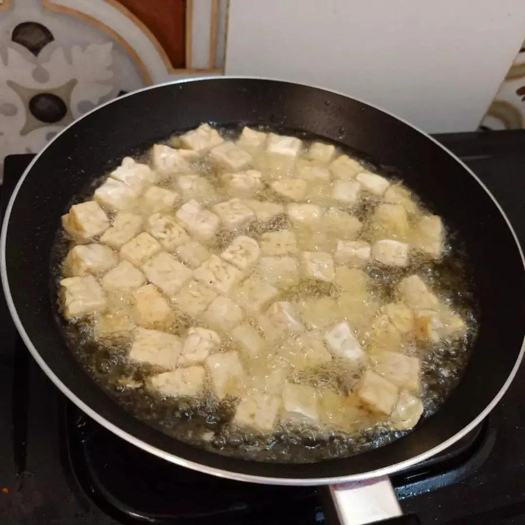 Step 2 Tempe Bumbu Rujak
